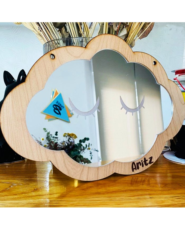 Espejo de Nube con Nombre