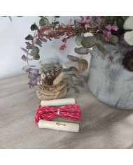 Peonza de Madera con Nombre Grabado