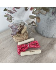 Comba de Madera con Nombre Grabado