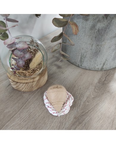 Peonza de Madera con Nombre Grabado Peonza de Madera con Nombre Grabado