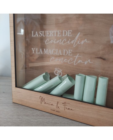Caja Hucha de Firmas y Recuerdos Caja Hucha de Firmas y Recuerdos