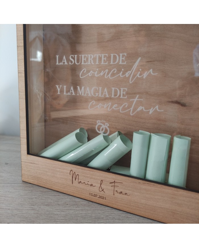 Caja Hucha de Firmas y Recuerdos