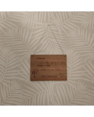 Cartel para los Seres Queridos - Paz, Magia y Hogar