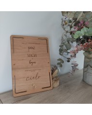 Cartel para los Seres Queridos - Paz, Magia y Hogar